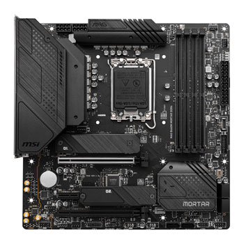 MSI MAG Intel B660M MORTAR DDR4 MicroATX Motherboard : image 2