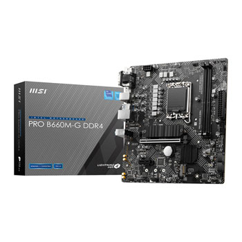MSI PRO Intel B660M-G DDR4 Micro-ATX Motherboard