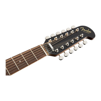 Fender - Villager 12-String, Black, V3 : image 3