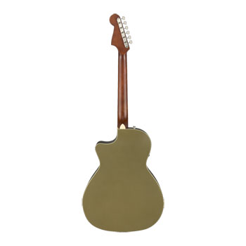 Fender - Newporter Player Acoustic-Electric Guitar - Olive Satin : image 4