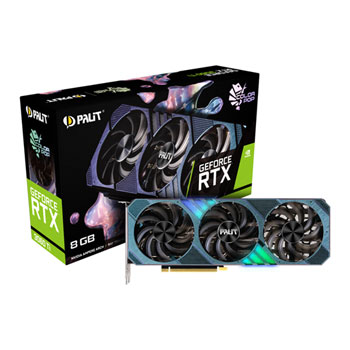 Palit GeForce NVIDIA RTX 3060 Ti  ColorPOP LHR 8GB Ampere Graphics Card : image 1
