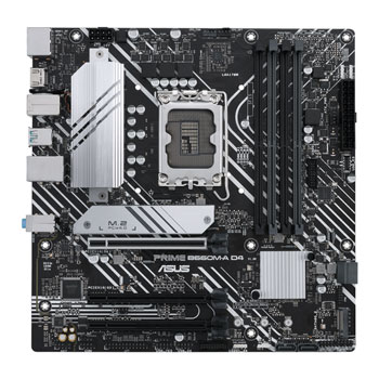 ASUS PRIME B660M-A D4 Intel B660 PCIe 4.0 mATX Motherboard : image 2