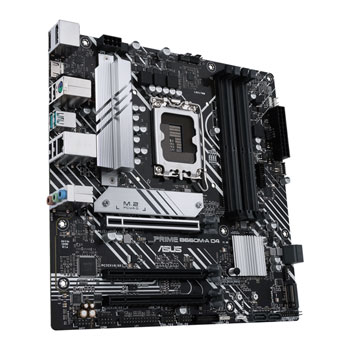ASUS PRIME B660M-A D4 Intel B660 PCIe 4.0 mATX Motherboard : image 3