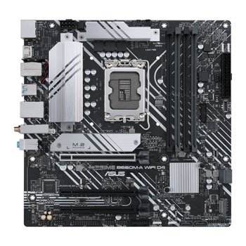 ASUS PRIME B660M-A WIFI D4 Intel B660 PCIe 4.0 mATX Motherboard : image 2