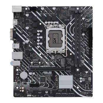 ASUS Intel H610 PRIME H610M-K D4 Micro-ATX Motherboard : image 2