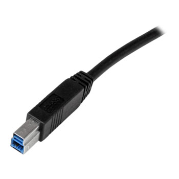 StarTech.com 2m/6ft SuperSpeed USB 3.0 A to B Cable - M/M : image 3