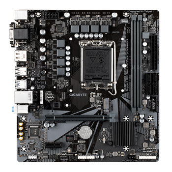 Gigabyte Intel H610M S2H DDR4 PCIe 4.0 mATX Motherboard : image 2