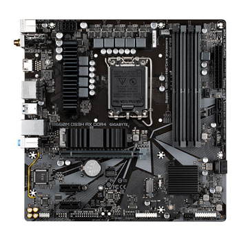 Gigabyte Intel B660M DS3H AX DDR4 PCIe 4.0 mATX Motherboard : image 2