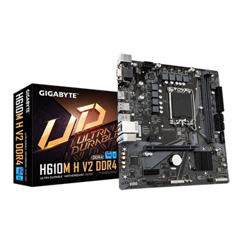 Gigabyte Intel H610M H DDR4 PCIe 4.0 mATX Motherboard : image 1