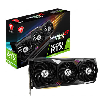 MSI NVIDIA GeForce RTX 3080 12GB GAMING Z TRIO LHR Ampere Graphics Card : image 1