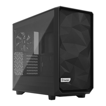 Fractal Meshify 2 Lite Black Mid Tower Tempered Glass PC Case : image 1