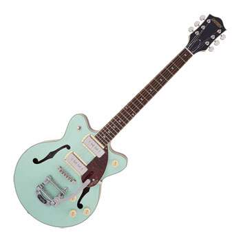 Gretsch - G2655T-P90, Two-Tone Mint Metallic and Vintage Mahogany Stain : image 1