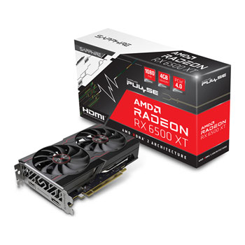 Sapphire AMD Radeon RX 6500 XT PULSE 4GB Graphics Card : image 1