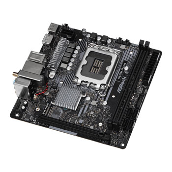 ASRock Intel H610M-ITX/ac PCIe 4.0 Mini-ITX Motherboard : image 3