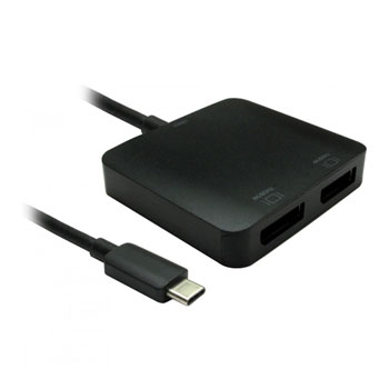 NEWLINK USB Type-C to Dual DisplayPort MST Hub