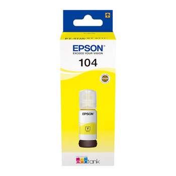 Epson 104 Yellow Ink 65ml Refill Bottle : image 1