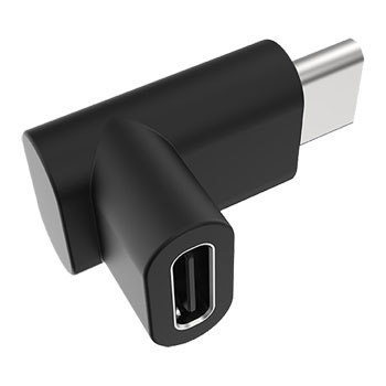 Akasa Right Angle USB Type-C Male to Female Adapter : image 3
