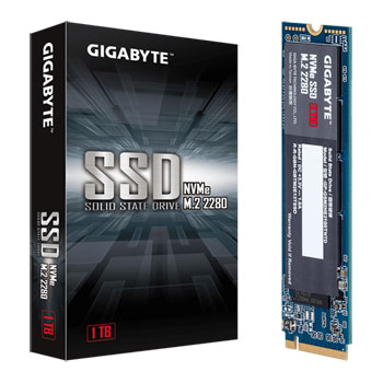 Gigabyte 1TB M.2 PCIe NVMe Performance Refurbished SSD/Solid State Drive : image 1