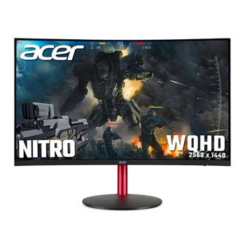 Acer Nitro 32"  WQHD Curved 165Hz FreeSync HDR Gaming Monitor