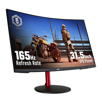 Acer Nitro 32"  WQHD Curved 165Hz FreeSync HDR Gaming Monitor : image 2
