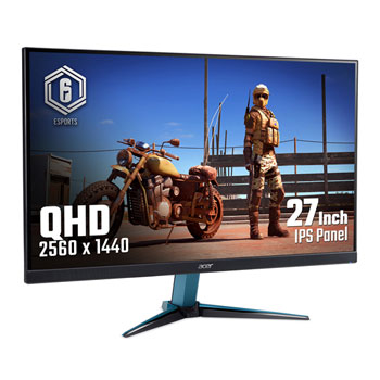 Acer 27" QHD 144Hz G-Sync Compatible IPS Gaming Monitor : image 2