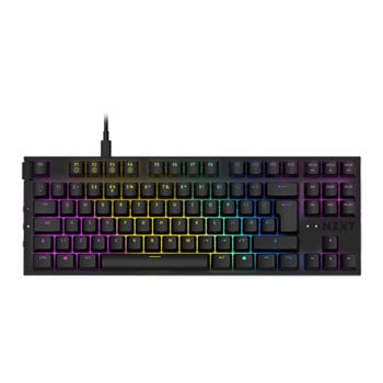 NZXT FUNCTION TENKEYLESS Gateron Red Linear Modular Mechanical Gaming Keyboard