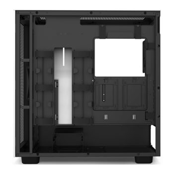 NZXT H7 Flow Black/White Mid Tower Tempered Glass PC Gaming Case : image 3