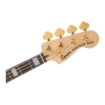 Squier - 40th Anniversary Precision Bass, Gold Edition, Black : image 3