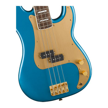 Squier - 40th Anniversary Precision Bass, Gold Edition (Lake Placid Blue) : image 2