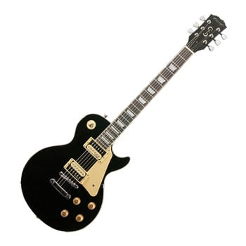 Fairclough Lp-Style Electric Guitar - Black Lpbhhrc