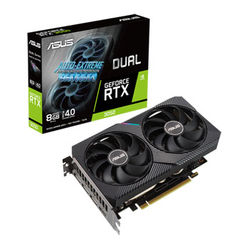 ASUS NVIDIA GeForce RTX 3050 8GB DUAL Graphics Card : image 1