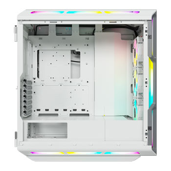 Corsair iCUE 5000T RGB White Mid Tower Tempered Glass PC Gaming Case : image 2