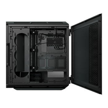 Corsair iCUE 5000T RGB Black Mid Tower Tempered Glass PC Gaming Case : image 4