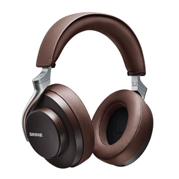 (Open Box) Shure - AONIC 50, Premium Wireless Noise-Canceling Headphone - Brown