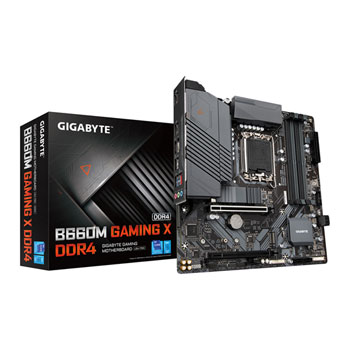 Gigabyte Intel B660M GAMING X DDR4 PCIe 4.0 mATX Motherboard : image 1