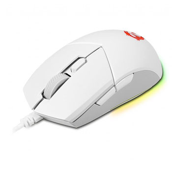 MSI Clutch GM11 RGB Wired Optical Gaming Mouse White : image 4