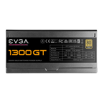EVGA SuperNOVA 1300 GT 1300W 80+ Gold Power Supply : image 3