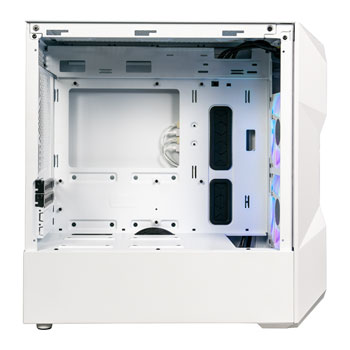 Cooler Master TD300 Mesh Mini Tower Tempered Glass White PC Case : image 2