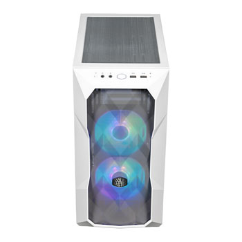 Cooler Master TD300 Mesh Mini Tower Tempered Glass White PC Case : image 3