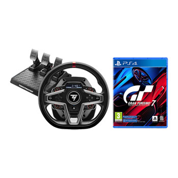 Thrustmaster T-248 Racing Wheel Pedals + Gran 7 PS4 LN123963 - BMO/GT7/STD RACER PS4 | SCAN UK