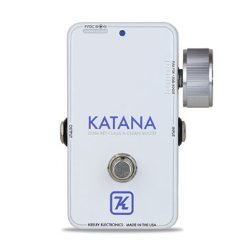 Keeley Electronics - Katana Clean Boost - Throwback White : image 2