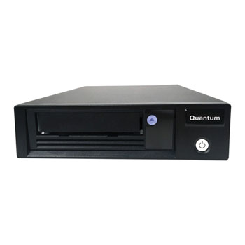 Quantum LTO-8 HH Tabletop 6Gb/s External SAS Tape Backup Drive, HBA Bundle