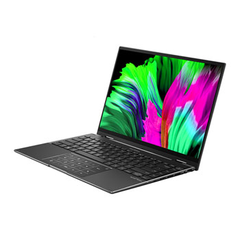 ASUS ZenBook Flip 14" WQXGA+ OLED Ryzen 7 Touchscreen Laptop w/ Stylus + Sleeve - Jade Black : image 1