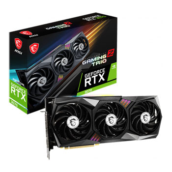 MSI NVIDIA GeForce RTX 3070 8GB GAMING Z TRIO LHR Ampere Open Box Graphics Card : image 1