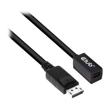 Club3D 1M Mini DisplayPort to DisplayPort 1.4 Extension Cable : image 3