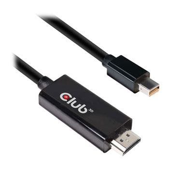 Club3D 2M Mini DisplayPort 1.4 to HDMI 2.0b Active Adapter Cable : image 3
