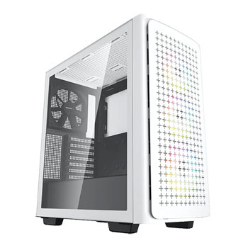 DeepCool CK560 WH Tempered Glass White Mid Tower PC Gaming Case : image 1