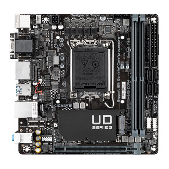 Gigabyte Intel H610I DDR4 PCIe 4.0 mITX Motherboard : image 2