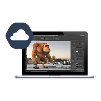 Cloud workstation for modelling and animation