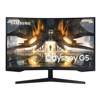 Samsung 32" Odyssey G5 165Hz WQHD FreeSync Premium Curved Gaming Monitor : image 2